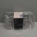 Oggi Bottle Rack for Wine, 6 Bottle Wine Storage - Stackable Wine Rack, Secure Stack Tabs. Water Bottle Storage, Wine Bottle Holder for Kitchen, Cabinet, Fridge - Each Rack Holds 3 Bottles, 2 Pack, Clear (4pc. New)