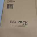 BIRDROCK HOME Laundry Hamper with Lid | Removable Bags for Sorting Clothes | Sectioned Laundry Basket for Bedroom & Bathroom | Collapsible Storage Bin with Cover | Double, Brown
