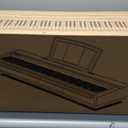 Yamaha 88-Key Weighted Portable Digital Piano Keyboard with Music Rest, Sustain Foot Switch, Built-in Speakers, USB Connectivity, Black (P45B)