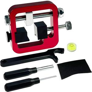 Red Sight Pusher Tool for Handguns, Universal Precision Front and Rear Sight Adjustment, Pistol Sight Removal Tool with Disassembly Tool Kit