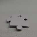 Sonwyoung 30 Pcs Large White Blank Cardboard Puzzles to Draw on 8 x 9 Inch Make Your Own Jigsaw Puzzle Pieces Giant Double Puzzle Blank White Papers for Kids Adult DIY Arts and Crafts Projects