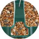 Jealoeur 2 Pack Bird Feeders for Outdoors Hanging Bird Feeder Wild Birds Seed, Green BB