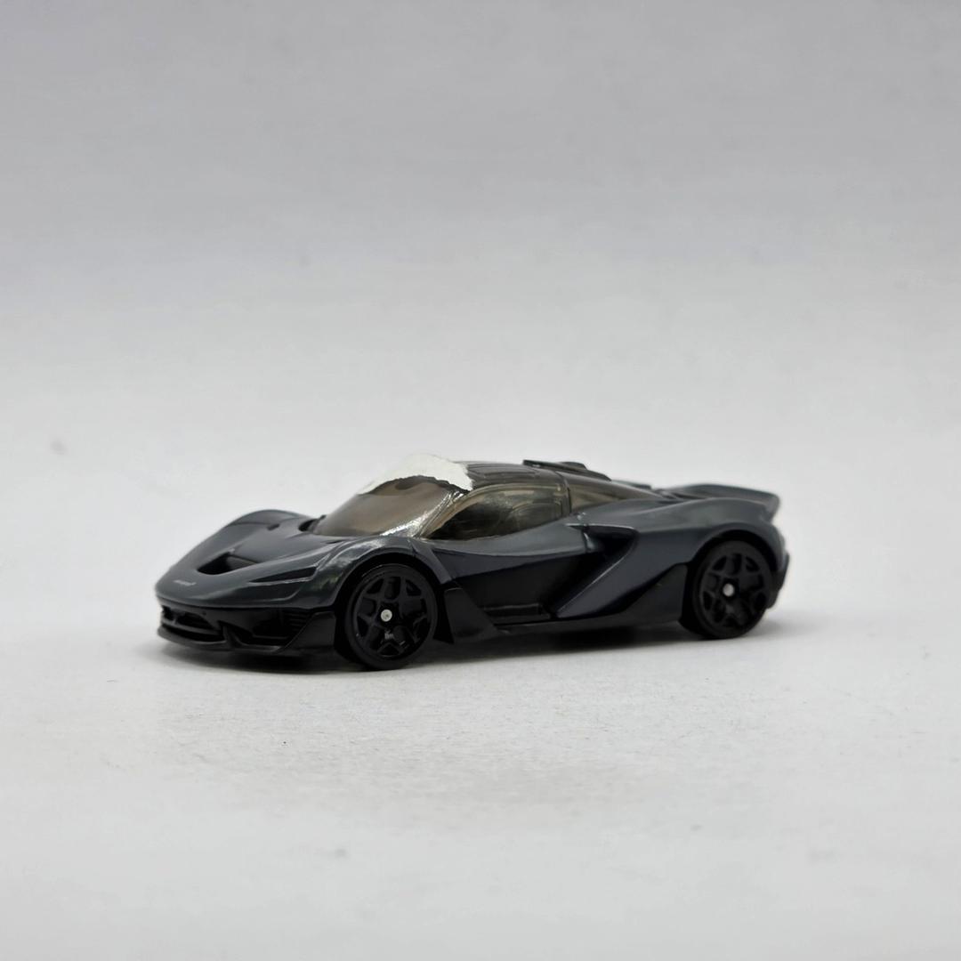 Hot Wheels McLaren W1 [Black] Race Day 6/10, 142/250, New for 2025! 1:64 Scale Diecast Vehicle