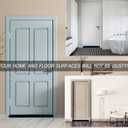 2 x Door Draft Stoppers for Bottom of Door,Under Door Draft Stopper Soundproof,Under Door Gap Filler 30-37",Two Sided Draft Stopper for Bottom of Door,Door Draft Blocker Weather Stripping (Black, Large)