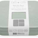 Ali+Oli Silicone Bento Box (Puppy) Lunch Box for Kids, Toddlers, Preschoolers & Adults | BPA-Free and Spill-Proof | Ideal for School, and On-the-Go Meals| Perfect for Lunch, Snacks, and Meals