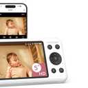 Momcozy Smart WiFi Baby Monitor with Camera & Baby Monitor BM04 Add-on Camera