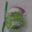 Christmas Tree Top Decorations, 9 Inches Large Velvet Christmas Tree Ornaments with Santa Hat for Home Indoor Party