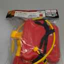 Firefighter Water Gun Backpack, Water Blaster Tank with Hose Sprayer for Outdoor Games, Pool Parties, Beach Fun, and Summer Activities