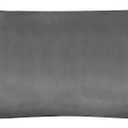 BEDELITE Satin Body Pillow Cover, Super Soft and Cooling Body Pillow Pillowcase for Hair and Skin, Breathable Silky Full Long Pillowcase Cover(20"x54", Dark Grey)