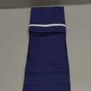 CirclesHome Wedge Pillow Cover 100% Cotton, Zippered Wedge Pillow Case Protector, Soft, Hypoallergenic & Breathable - Navy, (25Wx26Lx7.5)