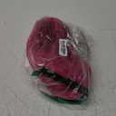 FantaLook Long Straight Hot Pink Cosplay Wig with 2 Ponytails for Halloween Party CostumeSmall Size