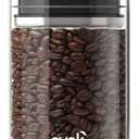 Prepara Evak Compact Glass Food Storage, 24 Ounce, Black (Medium, Black Gloss Handle)
