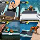 AWSUM Inflatable Dog Water Boat Ramp Floating Ladder for Up to 300 lbs