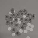 TRVL FIELDER Self Adhesive Caster Wheels, Rollers for Kitchen Appliances, 360° Swivel Mini Universal Wheel Roller Casters, Sticky Pulley for Trash Can, Storage Box, Small Furniture (Gray - 20 Pcs)