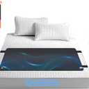 Grounding Mat for Bed, Grounding Pad for Sleeping, Reduced Anxiety, Pain, Inflammation, Headache Relief, Balance, Grounding Mattress Pad with 15 Feet Cord, Queen Size 59.06"x26.77"