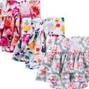 CuteBone Female Dog Diapers with Skirts 3 Pack Reusable Puppy Dresses Pants for Heat Cycle Period QBD03XS. XS Size