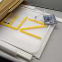 Open Signs for Business Ultra Bright LED Neon Open Signs for Business Storefront Window Glass Door Shop Store Florists Bar Salon Pubs with ON/OFF Switch (White/Yellow -Vertical, 32 Inch)