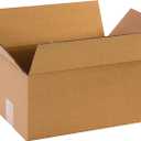 BOX USA Shipping Boxes Small 12"L x 8"W x 6"H 100-Pack, Corrugated Box for Shipping, Moving, Mailing, Packing, Packaging and Storage