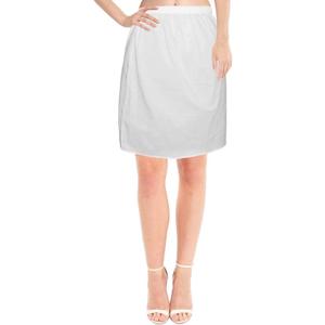 Cotton Half Slip Skirt Mini Dress liner Adjustable Waist Underskirt Half Petticoat Slip For Women, Small
