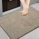 Washable Kitchen Rug 24" x 35.5" / 60cm x 90cm, Non Slip Kitchen Mat for Floor, Absorbent Indoor Entryway Rug for Laundry, Bathroom, Bedroom
