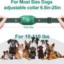 Touch-Screen Dog Shock Collar with Security Lock, 2600FT Dog Training Collar Features 3 Training Modes, Rechargeable & Waterproof, Suits Dogs of All Breeds and Sizes