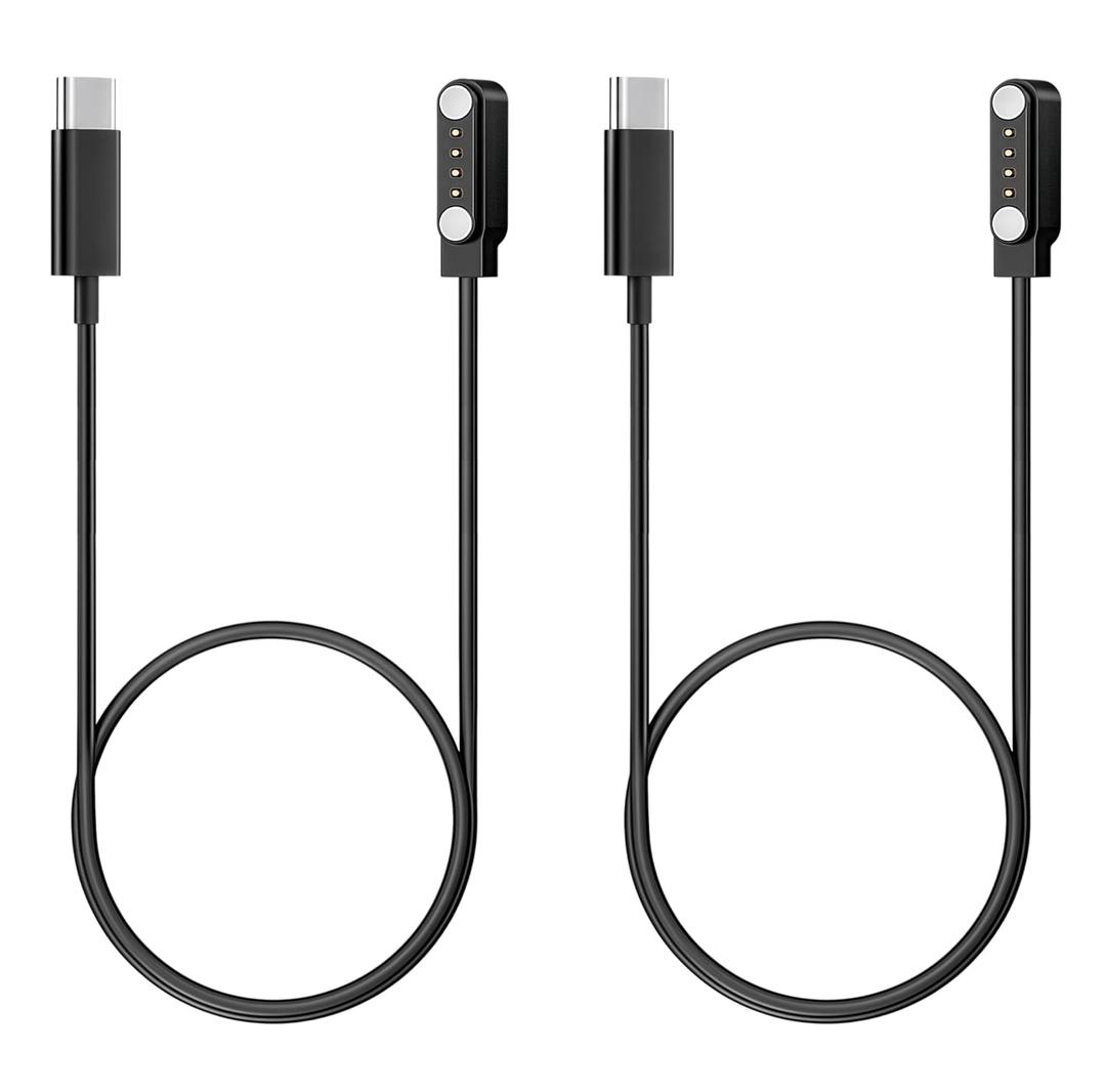 Kissmart Magnetic Charger for PLAUD Note AI Voice Recorder, Replacement Charging Cable USB-C Cord for PLAUD Note Voice Recorder (2ft/60cm) (2)