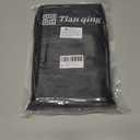 Tian qing Microfiber Towel Set, 2 Piece, Fast Drying, Soft Touch, Lightweight, Multiple Sizes for Beach, Camping,Gym, Hiking,Pool,YogaTravel (Dark Gray, Medium)