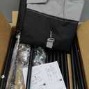 STORAGE MANIAC Large Laundry Basket with Wheels 160L Rolling Laundry Hamper Laundry Cart with Metal Frame and Removable Bag, Clothes Hamper for Bedroom, Bathroom, Dorm Room, Laundry Room, Black