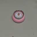 Zassenhaus Magnetic Retro Kitchen Timer, Classic Mechanical Cooking Timer (Pink) (2.75-Inch)