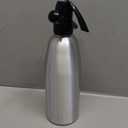 Soda Siphon, 1L Soda Maker Sparkling Water Maker Portable Soda Maker, Aluminium Carbonated Water Machine for Home Bar Making Cocktails DIY Sparkling Drinks, Use 8 gram CO2 Cartridges (Not Included)