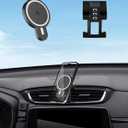 PZK Car Phone Mount for Honda CRV CR-V 2017 2018 2019-2020 2021 2022 Accessories 5th Gen CRV Custom Air Vent Phone Holder Magnetic 15W Fast Wireless Charger 360 Rotation Automobile Cradles