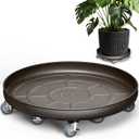 HOLKIE 20" Plant Stand with Wheels丨Total Capacity 480 lbs