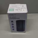 ROSEKM Humidifiers for Bedroom, 2.0L Cool Mist Humidifier for Home Plant and Baby Nursery, Quiet Ultrasonic Humidifier with 360 Nozzle, Auto Shut-Off, Filterless, Black