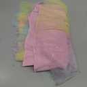 Baby Girl Birthday Dress Sleeveless Backless Princess Tutu Dress Toddler Cake Smash Party Photo Shoot Tulle Dresses (2-3T, Rainbow)