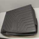 YITAMOTOR Floor Mats & Cargo Liner Fit for Mazda CX-5 2017-2025, TPE All Weather Custom Fit Floor Liners for Mazda CX5, 1st & 2nd Row and Trunk Liner Car Mats Set Accessories, Black