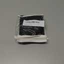 SAHARBEDDINGS Egyptian Cotton Body Pillowcase 20x48 Zipper Closer, Black, 550 Thread Count, 100% Cotton