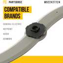 PartsBroz WD22X27724 WD22X33499 Dishwasher Lower Spray Arm - Compatible With General Electric Hotpoint - Replaces AP7219298 WD22X26621 WD22X10091 GDF550PSR3SS GDT530PGP5WW GDT530PSP4SS GDT550PYR3FS
