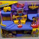 Fisher-Price Imaginext DC Super Friends Preschool Toy Batgirl Hero Hideout Playset with 2 Figures & 5 Accessories for Kids Ages 3+ Years