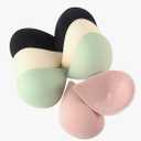 KOOAAICCHI Bra Pads Inserts, Latex Bras Inserts Removable for Women's Sports Cups Bra or Swimsuit Insert, XXL