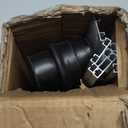 Jin&Bao Garage Door Bottom Seal with Pre-drilled Aluminum Track Retainer Base Kit, Heavy Duty U+O Ring Combination Weather Stripping Seals (16FT)