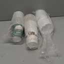 Christmas Disposable Coffee Cups with Lids 12 oz, To Go Coffee Cups, Holiday Paper Cups for Hot Chocolate, Hot Cocoa, Drinks Supplies, Xmas Dinner Party - 40 Pack