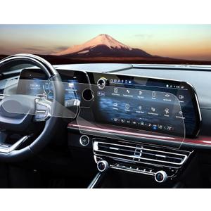 SXCY [4PCS Nano for 2024 2025 Chevrolet Equinox EV Screen Protector 2024 2025 Equinox EV Accessory Touch Display Screen Protector[17.7 Inch+11 Inch]