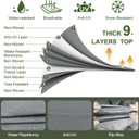Mofeez Travel Trailer RV Cover 9 Layers for 22'-24' Camper Cover RV Covers