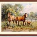 Art Shoppe Framed Print Wall Art, Vintage Wall Dcor for Living Room, Bedroom, Office, High-Resolution Image on Premium Art Paper, 3/4" Frame with Plexiglass Front, Ready to Hang, 17"x21"