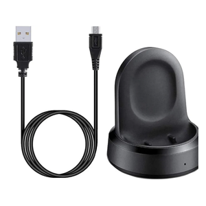 Charger for Samsung Galaxy Watch 1 42mm/46mm, Replacement Charging Dock Cradle for Galaxy SM-R800/R810/R815 Smart Watch (Black)