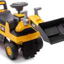 Best Ride On Cars CAT Front Loader Push Car – Licensed Caterpillar Ride-On Digger Toy for Kids with Rotating Bucket & Under-Seat Storage – Construction Vehicle for Toddlers, Small