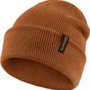 Glooarm Baby Beanie, Toddler Beanie Baby Boys Girls Beanies Kids Knit Winter Hats Newborn Infant Cuffed Caps, 0-6 Years (Camel)