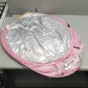 Baby Playpen Pop-up Tent - Outdoor & Indoor Play Tent for Beach with Canopy Travel Bag Portable Play Yard for Babies & Toddlers (Pink)