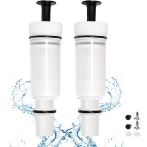 2 Pack Replacement For C-100500-K Flushmate Cartridge Toilet Piston Cartridge Parts Suitable for 500, 501, 501A, 501B, 503, and 504 Series Flushmate Tank System