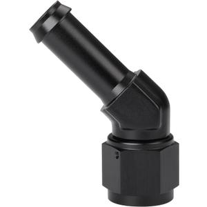 10AN Female to 5/8 Barb 45 Degree Hose Fitting Adapter Swivel Aluminum Black 10AN Female to 5/8 Barb 45 Degree Hose Fitting Adapter Swivel Aluminum Black